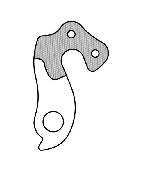 Marwi UNION GH-169 derailleur hanger front drawings