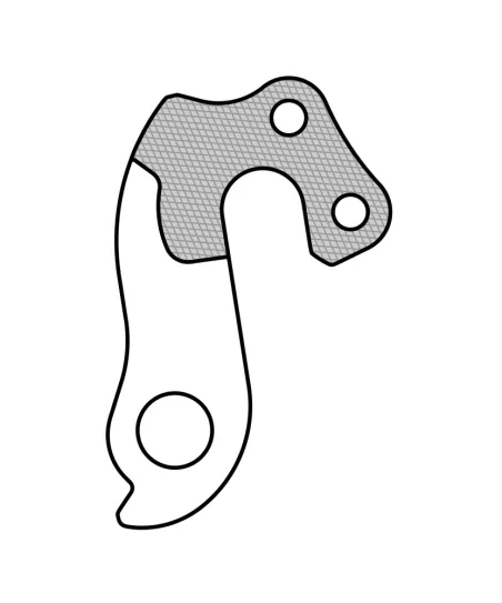 Marwi UNION GH-171 derailleur hanger front drawings
