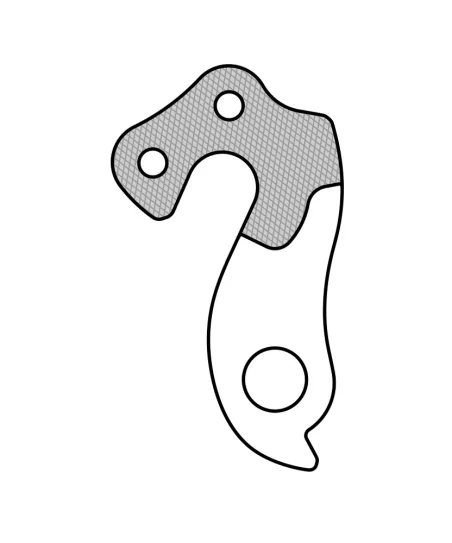 Marwi UNION GH-172 derailleur hanger front drawings