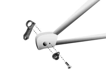 Marwi UNION GH-175 derailleur hanger assembly drawings
