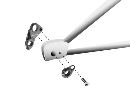 Marwi UNION GH-182 derailleur hanger assembly drawings