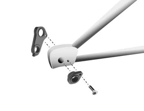 Marwi UNION GH-183 derailleur hanger assembly drawings