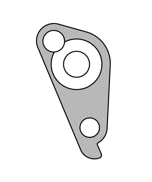 Marwi UNION GH-185 derailleur hanger rear drawings