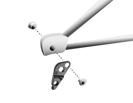 Marwi UNION GH-185 derailleur hanger assembly drawings