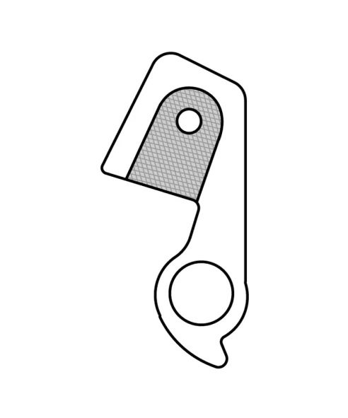 Marwi UNION GH-188 derailleur hanger front drawings