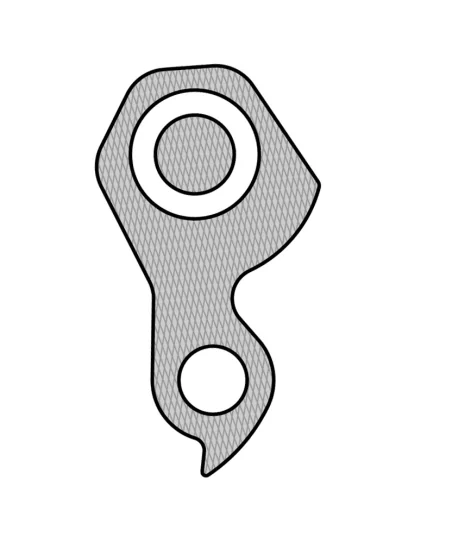 Marwi UNION GH-189 derailleur hanger rear drawings