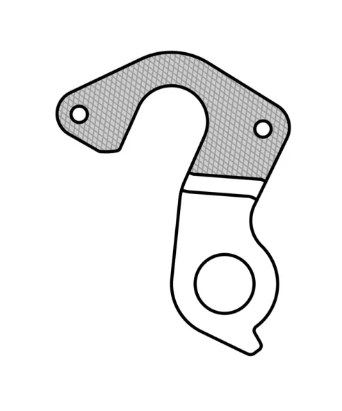 Marwi UNION GH-192 derailleur hanger front drawings