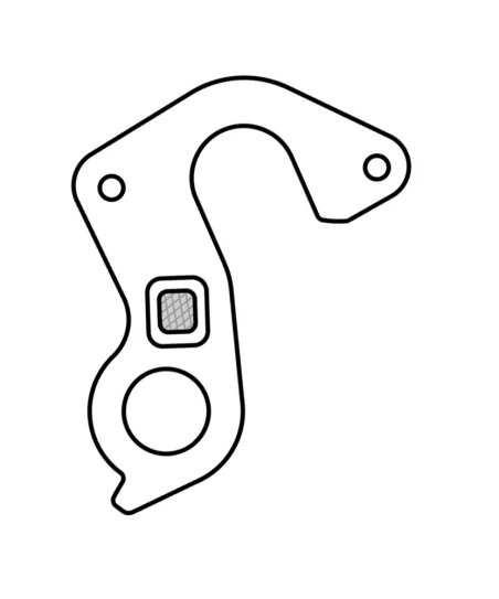 Marwi UNION GH-192 derailleur hanger rear drawings