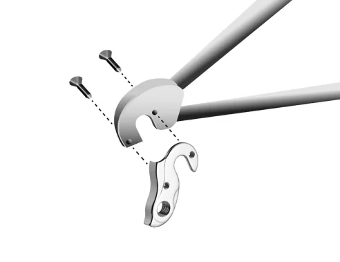 Marwi UNION GH-208 derailleur hanger assembly drawings