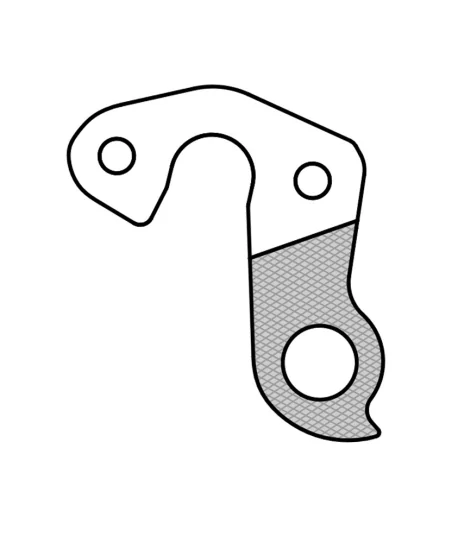 Marwi UNION GH-212 derailleur hanger front drawings