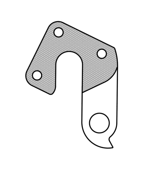 Marwi UNION GH-213 derailleur hanger front drawings