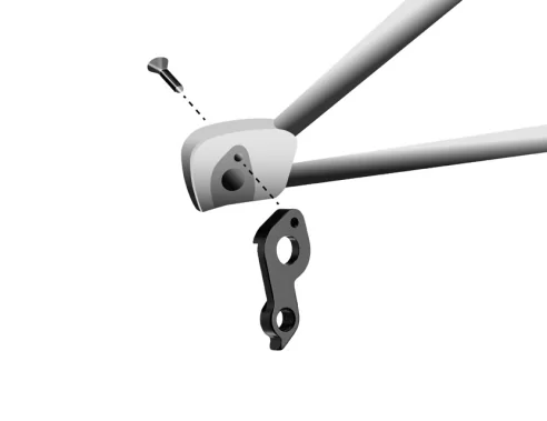 Marwi UNION GH-214 derailleur hanger assembly drawings