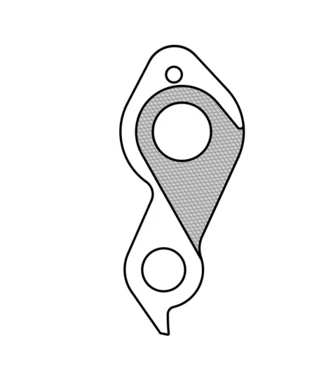 Marwi UNION GH-214 derailleur hanger front drawings