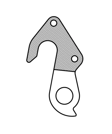 Marwi UNION GH-216 derailleur hanger front drawings