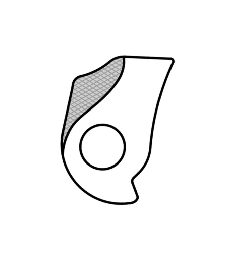 Marwi UNION GH-218 derailleur hanger front drawings