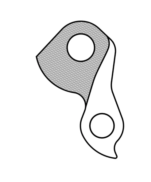 Marwi UNION GH-225 derailleur hanger front drawings