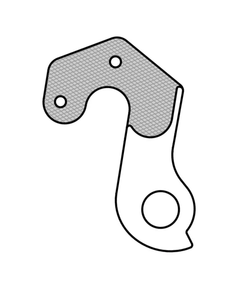 Marwi UNION GH-226 derailleur hanger front drawings