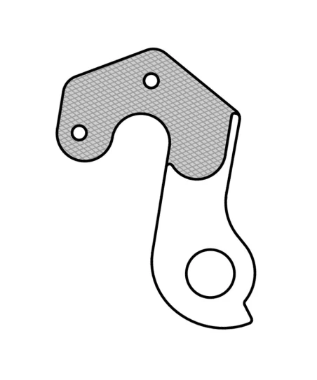 Marwi UNION GH-226 derailleur hanger front drawings