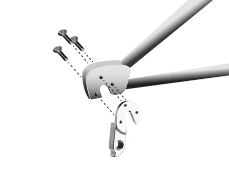 Marwi UNION GH-231 derailleur hanger assembly drawings