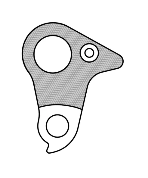 Marwi UNION GH-232 derailleur hanger front drawings