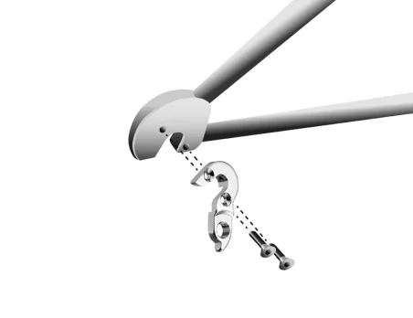 Marwi UNION GH-233 derailleur hanger assembly drawings