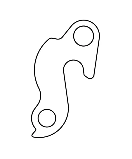 Marwi UNION GH-237 derailleur hanger rear drawings