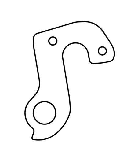 Marwi UNION GH-238 derailleur hanger rear drawings