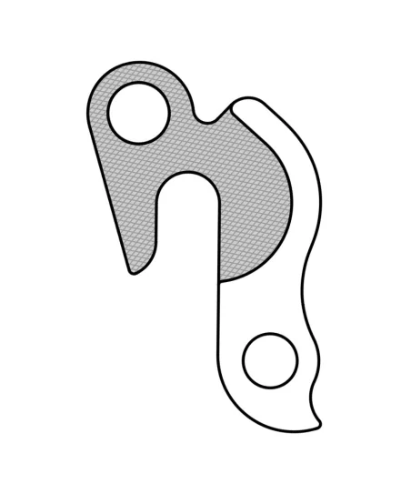Marwi UNION GH-239 derailleur hanger front drawings