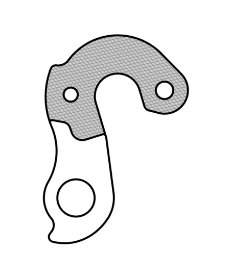 Marwi UNION GH-241 derailleur hanger front drawings