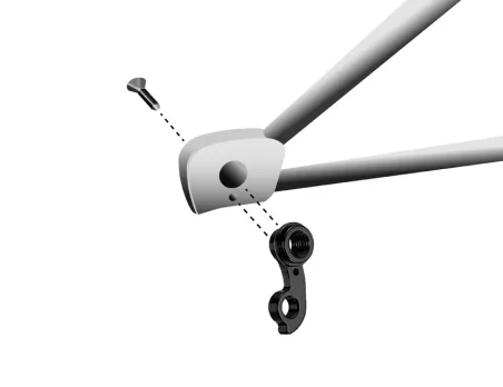 Marwi UNION GH-242 derailleur hanger assembly drawings