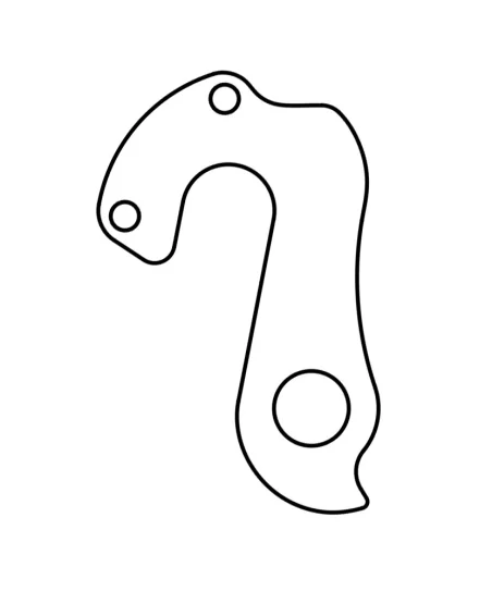 Marwi UNION GH-243 derailleur hanger rear drawings