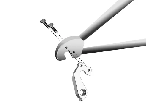 Marwi UNION GH-246 derailleur hanger assembly drawings