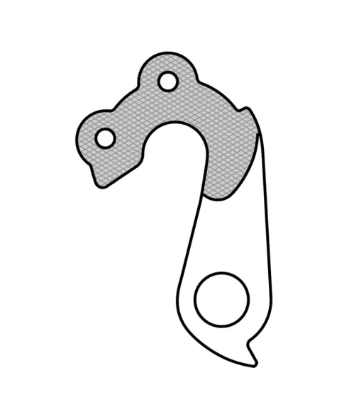 Marwi UNION GH-246 derailleur hanger front drawings
