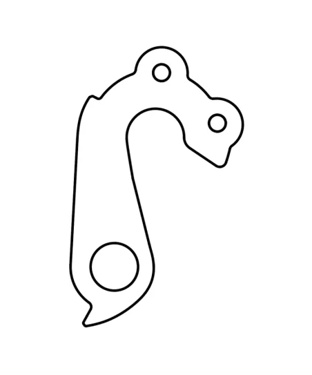 Marwi UNION GH-246 derailleur hanger rear drawings