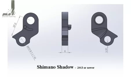 S10 adapter B-link Goat link drawings