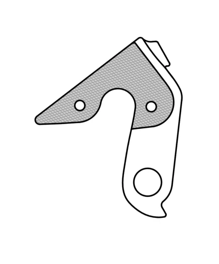 Marwi UNION GH-248 derailleur hanger front drawings