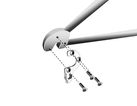 Marwi UNION GH-253 derailleur hanger assembly drawings