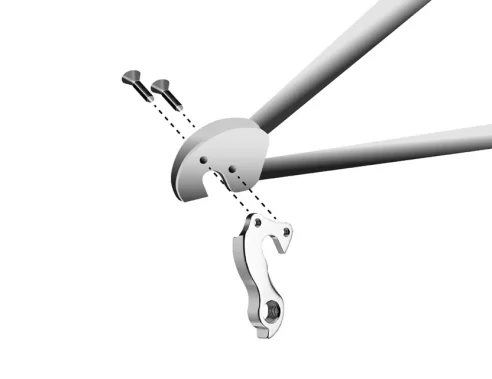 Marwi UNION GH-254 derailleur hanger assembly drawings