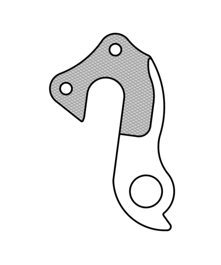 Marwi UNION GH-254 derailleur hanger front drawings