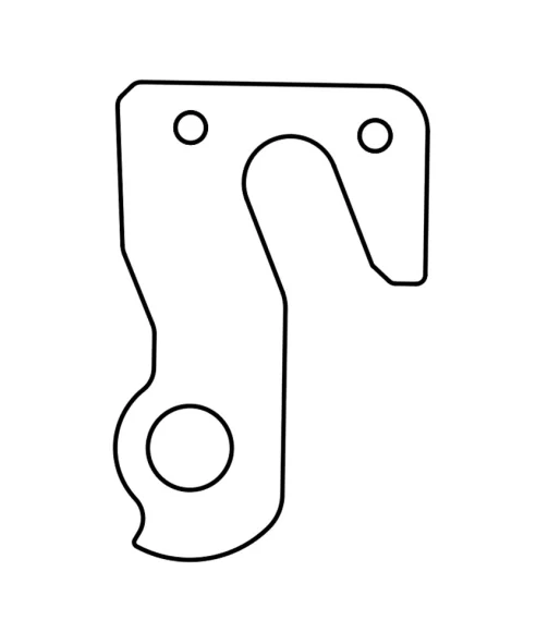 Marwi UNION GH-256 derailleur hanger rear drawings