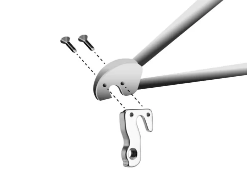 Marwi UNION GH-256 derailleur hanger assembly drawings