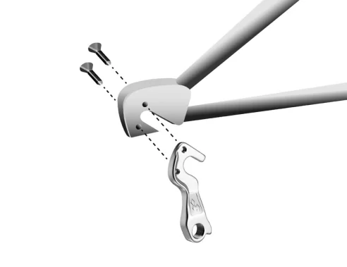 Marwi UNION GH-257 derailleur hanger assembly drawings