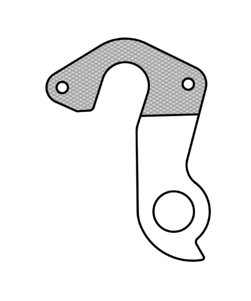 Marwi UNION GH-260 derailleur hanger front drawings