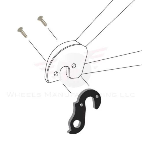 Derailleur hanger mount instructions