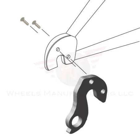 Derailleur hanger mount instructions