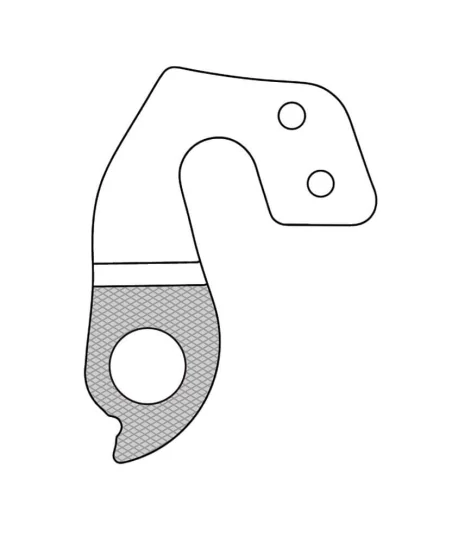 Marwi UNION GH-262 derailleur hanger for BH bicycle models drawings