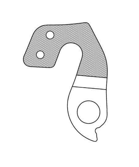 Marwi UNION GH-262 derailleur hanger for BH bicycle models rear drawings