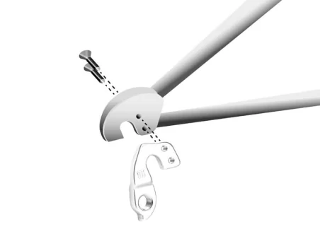 Marwi UNION GH-262 derailleur hanger for BH bicycle models assembly drawings