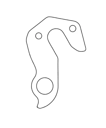 Marwi UNION GH-265 derailleur hanger for Orbea bicycle models rear drawings