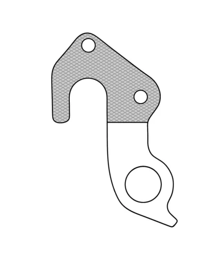 Marwi UNION GH-266 derailleur hanger for Focus, Kalkhof, Raleigh, Focus, Ortler bicycle models drawings